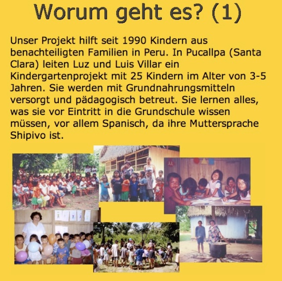 Ein Projekt des Vereines und der Schule Wolfgang-Ernst-Gymnasium
